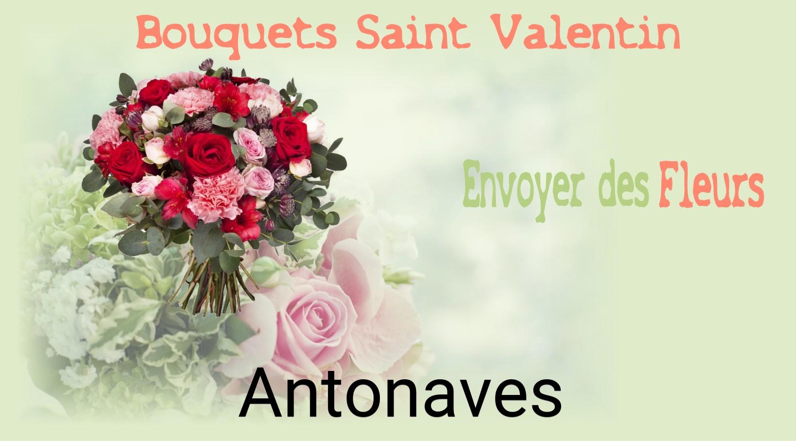 Roses de Saint-Valentin livrées à Antonaves